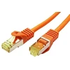 „Goobay Wentronic goobay“ – Komutacinis kabelis – RJ-45 (M) į RJ-45 (M) – 50 cm – SFTP, PiMF – Cat.7 Raw kabelis – Formuotas – Oranžinis (91579)