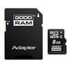 Atminties kortelė Atminties korta Goodram Micro SD 8Gb + SD adapter