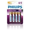 Philips Ultra AA (FR6) šarminės baterijos, 4 vnt. rinkinys