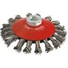 Išlenktas metalinis šepetys Graphite 100mm M14 57H589
