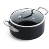 Green Pan Žalias Pan Greenpan GreenPan Barcelona Pro Puodas 24cm Juodas