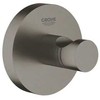 Grohe robe hook Essentials, brushed hard graphite