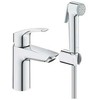 Grohe Maišytuvas praustuvui Eurosmart 3 su bide dušeliu, be d.v., chromas