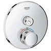 Grohe Virštinkinė dušo maišytuvo dalis Grohtherm Smartcontrol, 1 padėtis, chromas