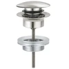 Grohe izlietnes push-open izplūde ar supersteel dekoratīvo vāciņu
