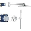 Potinkinė dušo sistema su potinkine dalimi GROHE Precision SmartControl su Vitalio SmartActive 310, chromo spalva