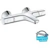 Grohe termostatinis maišytuvas Vonios / Dušo Precision Trend, Apsauga nuo kryžminimo, 1/2 sriegio jungtis, chromas, 34227002