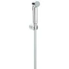 Grohe Tempesta-F bidė dušelis su srovės paleidimo mygtuku, sieniniu laikikliu ir žarna 150 cm, chromas
