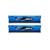RAM Mėlyna G.Skill DIMM 16 GB DDR3-2133 (2x 8 GB) dviguba atmintis - mėlynas, F3-2133C10D-16GAB, ARES
