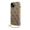 Dėklas Guess GUHCP14MGF4GBR iPhone 14 Plus 6,7" brzowy/ruda hardcase 4G Charms Collection