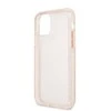 GUESS kietas dėklas blizgučiais GUHCN58PCGLPI IPHONE 11 PRO Rožinis