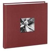 Hama ALBUM FINE ART JUMBO 30X30/100 BORDO, balta KARTKI
