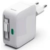 Hama GaN 30W PD/QC su ištraukiamu laidu, 2x USB-C, balta