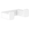 Dvigubas rankšluosčių kabliukas Hansgrohe AddStoris 41755700, baltas matinis