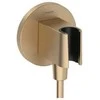 Hansgrohe dušas izvads ar dušas galvas turētāju Fixfit S, brushed bronze