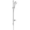 Hansgrohe RD Select E 120 3jet rankinis dušas/ UnicaS Puro sieninis strypas 0,90 m komplektas