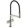 Hansgrohe Virtuvinis maišytuvas Talis Select M54 PowderSpray, 3jet, nerūdijantis plienas