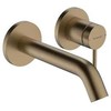 Hansgrohe Sieninis praustuvo maišytuvas Tecturis S EcoSmart+ 16,5cm, bronzos spalvos