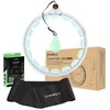 HMS Rinkinys HULA HOP HHW06 Žalias Z PIŁKĄ GRAWITACYJNĄ I LICZNIKIEM + PAS BR163 Juodas PLUS SIZE