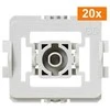 HomeMatic IP Namų adapterių rinkinys Gira Standard, 20er Set
