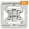 HomeMatic IP namų maitinimo adapterių rinkinys Jung J1, 20 rinkinys