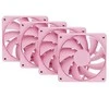 HYTE FA12 Fans, Pack of 4 – 120mm, Strawberry Milk