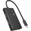 HUB USB Icy Box huby i koncentratory USB 3.2 Gen 2 (3.1 Gen 2) Type-C 10000 Mbit/s juoda