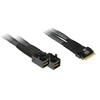 Inter-Tech Inter-Tech Kabelis SFF 8654-8x - SFF 8643-2x 0,75m