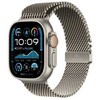 Išmanusis laikrodis Apple Watch Ultra 2 GPS + Cellular 49mm Natural Titanium Case Milanese Loop S Pilkas (MX4M3FD/A)