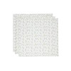 Jollein Pleny 3 ks 70x70 cm Laukinės gėlės