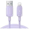 Joyroom Kabelis S-AL012A14 2.4A USB prie Lightning / 2.4A/ 1.2m (violetinė)