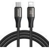 „Joyroom Light-Speed USB-C“ laidinis įkroviklis su „Lightning“ SA25-CL3, 30 W, 1,2 m (juodas)