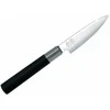 Japoniško plieno šefo peilis KAI Wasabi DM6710P, 10 cm ašmenys, juodas