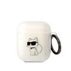 Apple AirPods Karl Lagerfeld Ikonik Choupette (KLA2HNCHTCT) ausinių dėklas skaidrus