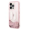 Dėklas Karl Lagerfeld KLHCP14XLBKLCP iPhone 14 Pro Max 6.7 "pink / pink hardcase Liquid Glitter Big KL
