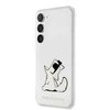 Karl Lagerfeld KLHCS23MCFNRC S23+ S916 skaidrus kietas dėklas Choupette Fun