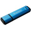 Kingston Flash Drive | IronKey Vault Privacy 50C AES-256 Encrypt | 512 GB | USB-C | Mėlyna