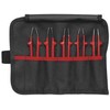 KNIPEX universalus pincetų rinkinys isol. 5vnt