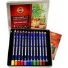 Koh-i-noor Triocolor kreidelės 12 vnt. metalinėje dėžutėje