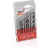 Grąžtas Kreator KRT012501 - 9 pcs Drill bits SET - metal, stone, wood
