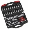 Kreator KRT500117 - 46 dalių 1/4" nuogas komplektas dėkle