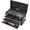 KS Tools 1/4 +1/2 CHROMEplus universalus įrankių rinkinys 99 vnt