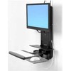 Ergotron Laikiklis 61-080-085/Patient Room VL18 STS WM Bk