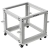LANBERG Open rack 19inch 9U 600X600-1100 adjustable pilkas