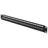 PATCH PANEL 24 PORT 1U 19" LIŠTO F TIPO VAMŠIS JUODA LANBERG