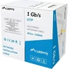LANBERG Lan Cable UTP 1Gb/s 305m solid CCA Geltona