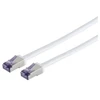 Lanview Tinklo kabelis High-Flex, Cat.6A, S/FTP, PVC, balta, 3 m (LVN-CAT6A-FLEX-3MWH)