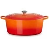 Virtuvinė Indų Rinkinys - Le Creuset Signature Keptuvė 40cm 13.9L Emaliuotas Ketaus Raudona