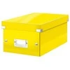 Leitz Pudełko Leitz Click&amp;Store Wow 206x147x352mm, Geltonas