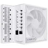 Lian Li EDGE GOLD 1200 80 PLUS Gold PSU, PCIe 5.1, ATX 3.1 – 1.200 Watt, baltos spalvos, inkl. USB-Hub